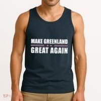 Make Greenland Great Again Funny Trump Tank Top thumb 3