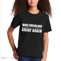 Make Greenland Great Again Funny Trump Kids T-Shirt thumb 2