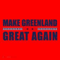 Make Greenland Great Again Funny Trump Santa Hat thumb 1