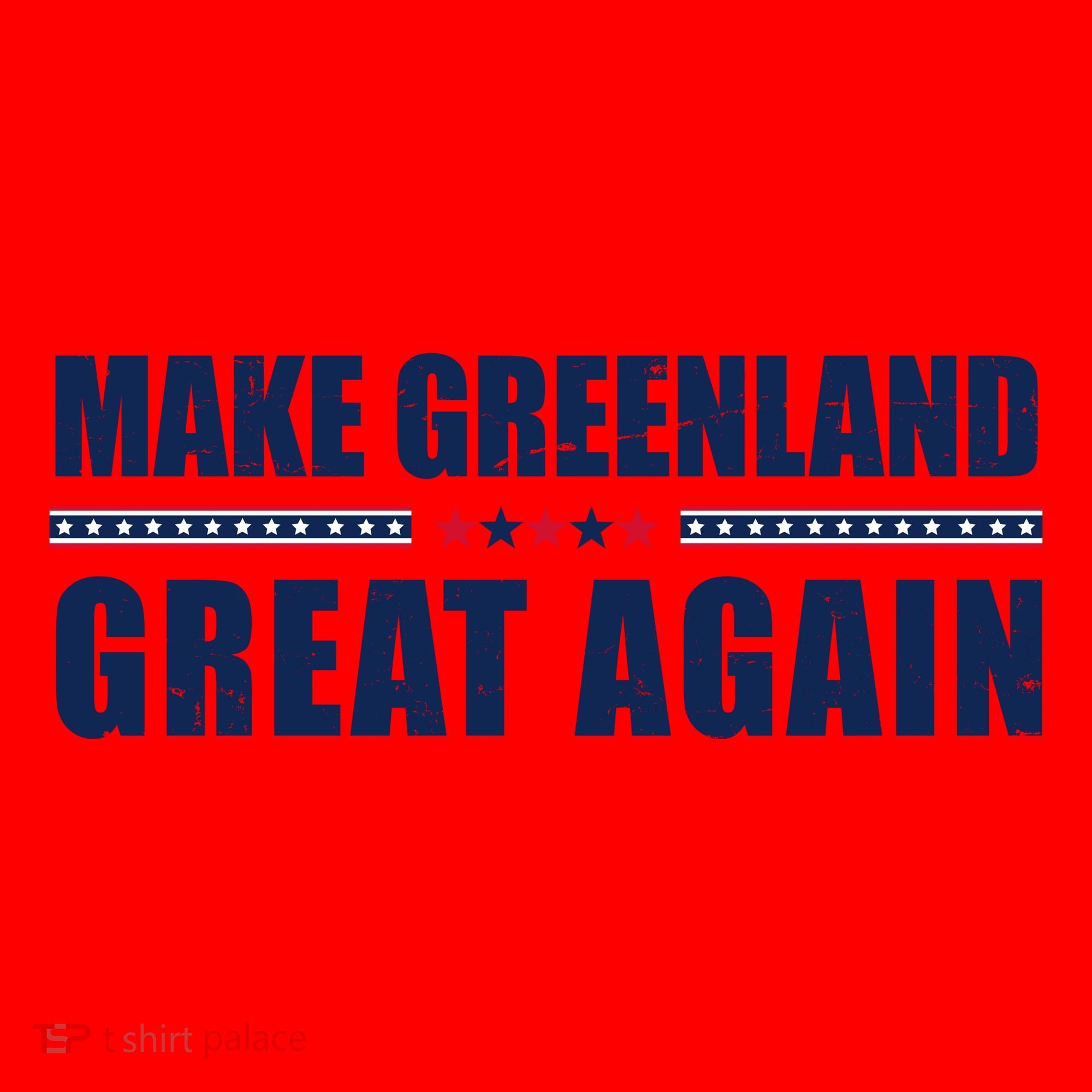 Make Greenland Great Again Funny Trump Santa Hat