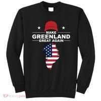 Make Greenland Great Again American Flag Trump Sweatshirt thumb 0