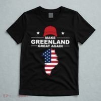 Make Greenland Great Again American Flag Trump T-Shirt thumb 5