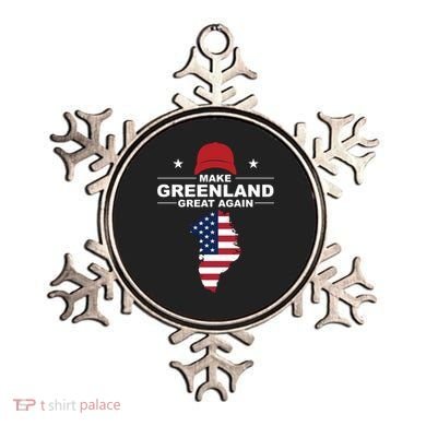 Make Greenland Great Again American Flag Trump Ornament