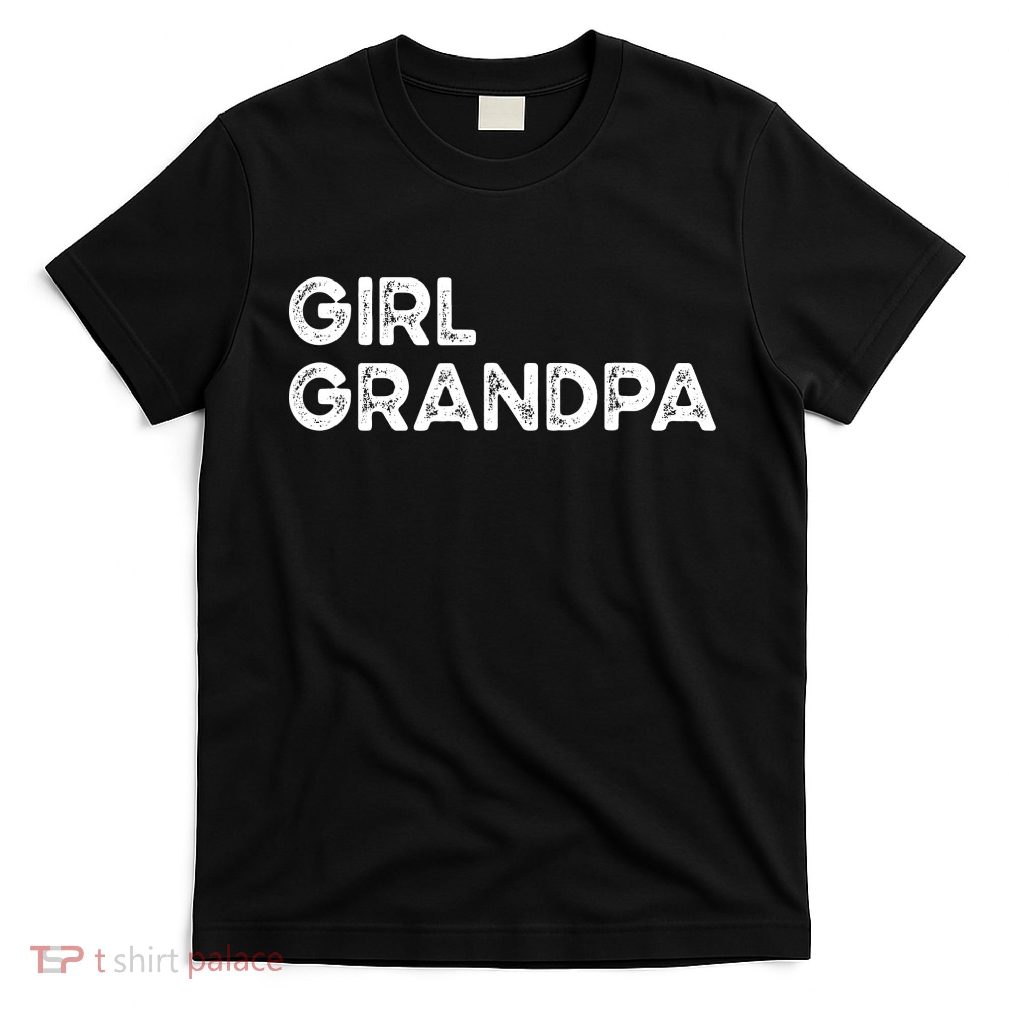 Mens Girl Grandpa Grandfather Father's Day T-Shirt