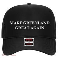 Make Greenland Great Again Green Trump Meme Hat thumb 0