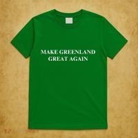 Make Greenland Great Again Green Trump Meme T-Shirt thumb 5