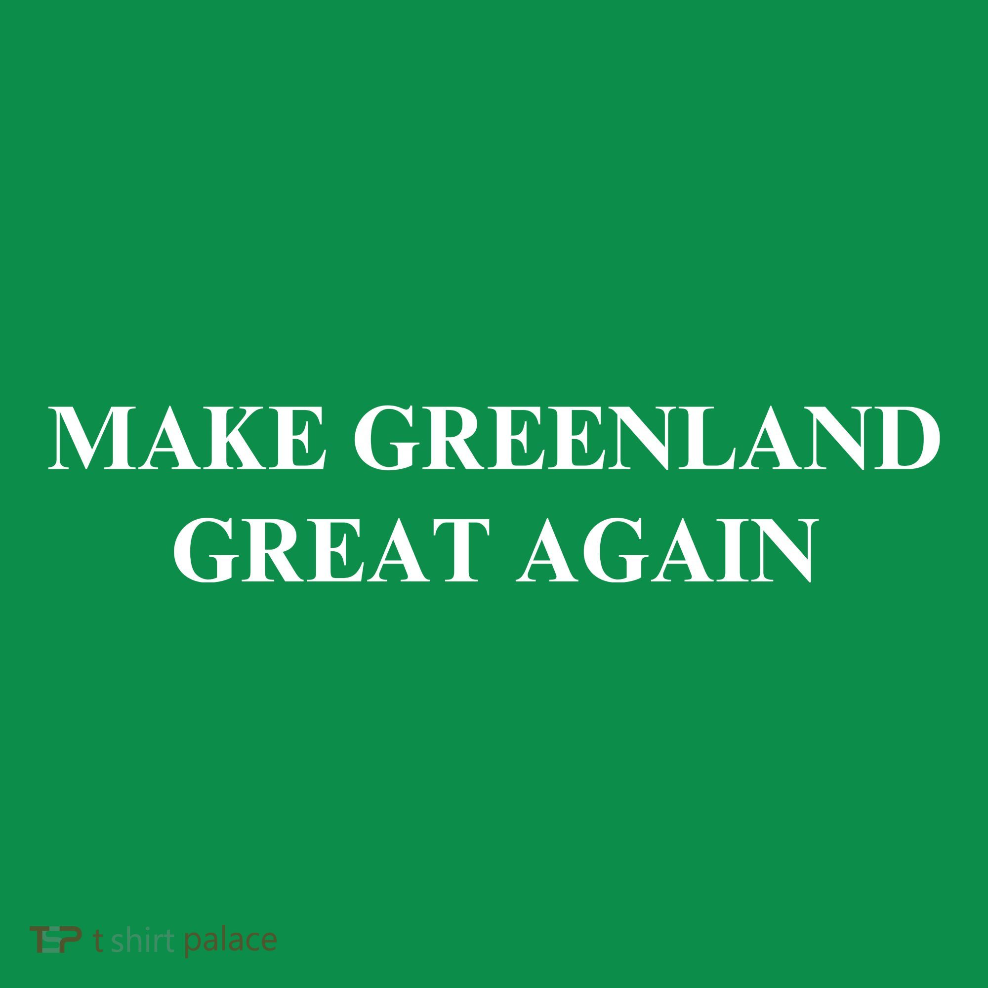 Make Greenland Great Again Green Trump Meme Coaster