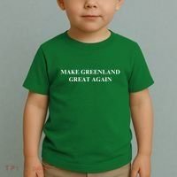 Make Greenland Great Again Green Trump Meme Toddler T-Shirt thumb 2