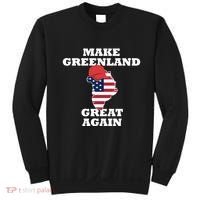 Make Greenland Great Again American Flag Sweatshirt thumb 0