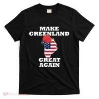 Make Greenland Great Again American Flag T-Shirt thumb 0