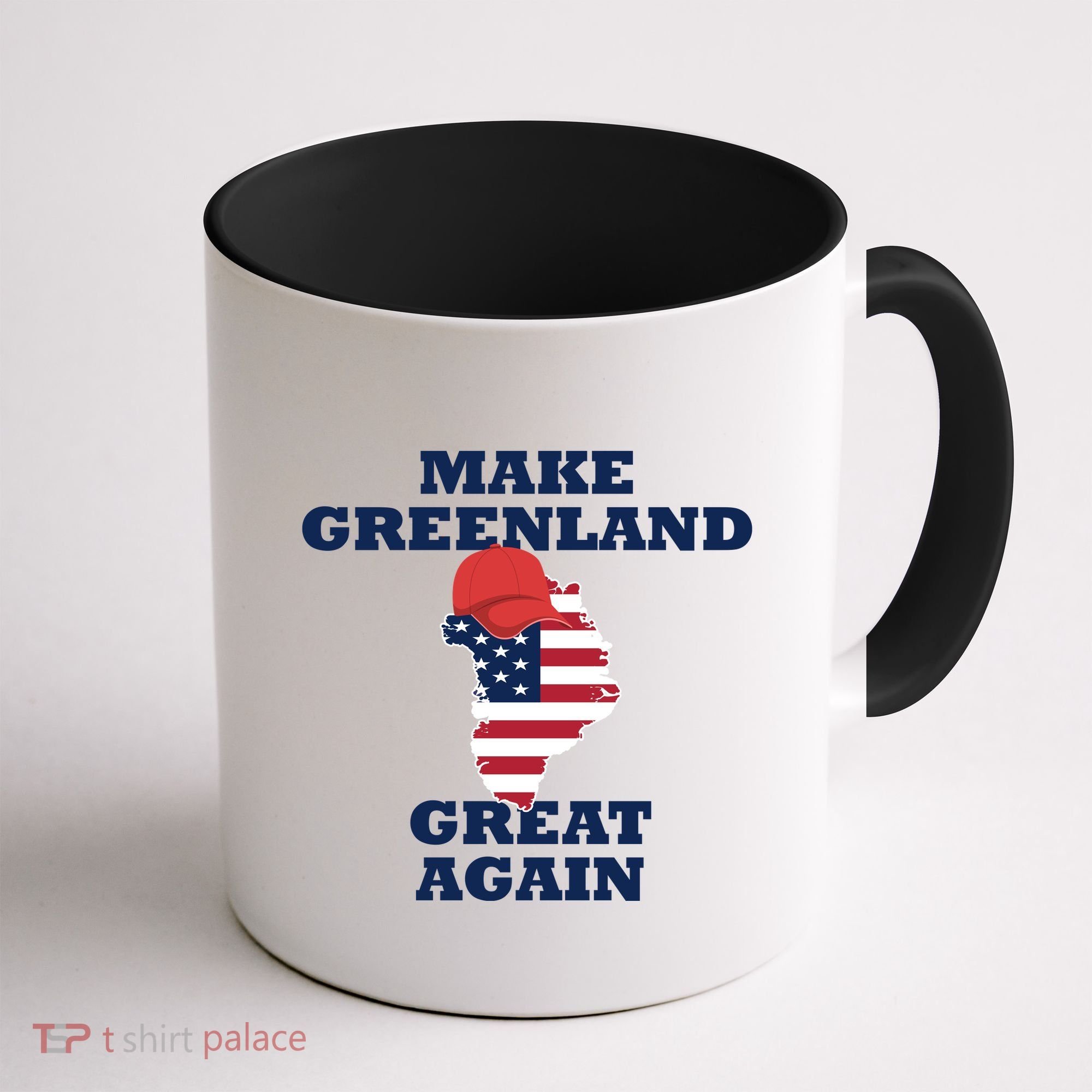 Make Greenland Great Again American Flag Coffee Mug