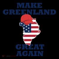 Make Greenland Great Again American Flag Coffee Mug thumb 5