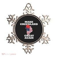 Make Greenland Great Again American Flag Ornament thumb 0