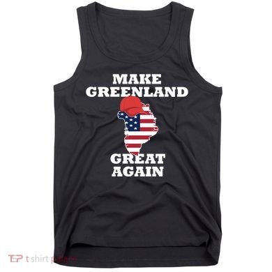 Make Greenland Great Again American Flag Tank Top