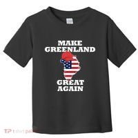 Make Greenland Great Again American Flag Toddler T-Shirt thumb 0