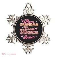 Mom Grandma Great Grandma I Just Keep Getting Better Gift Ornament thumb 0