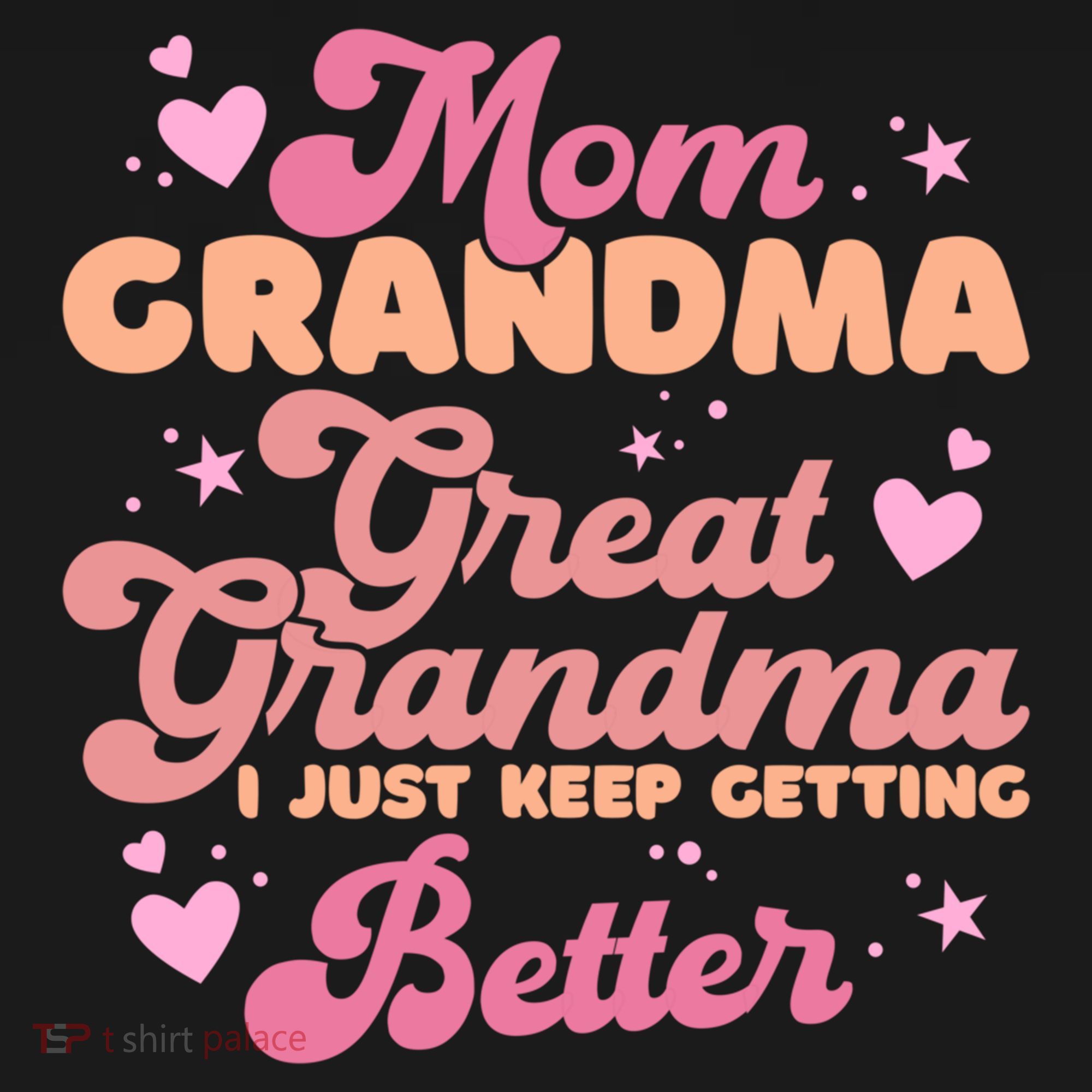 Mom Grandma Great Grandma I Just Keep Getting Better Gift Ornament