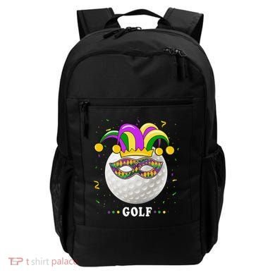 Mardi Gras Golf Costume Mardi Gras Jester Hat Golf Lover Backpack