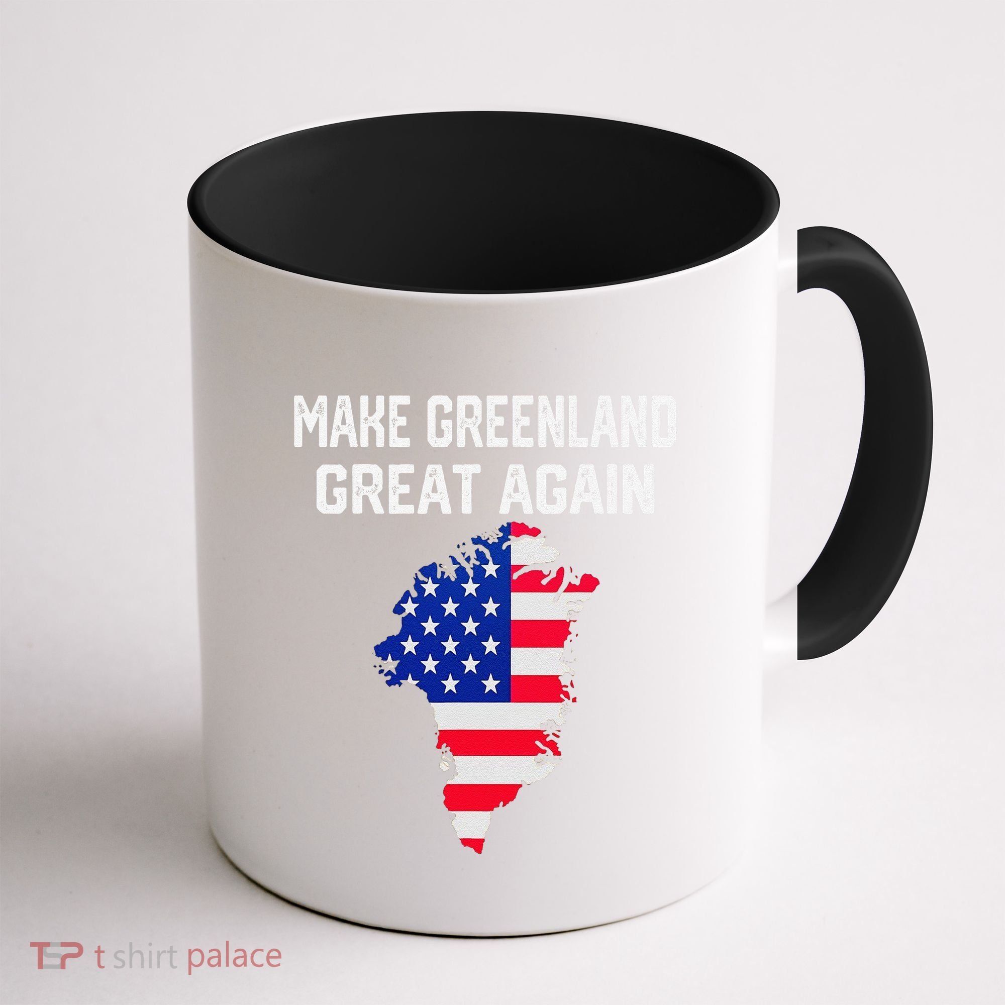 Make Greenland Great Again American Flag Usa Coffee Mug