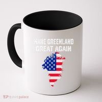 Make Greenland Great Again American Flag Usa Coffee Mug thumb 0