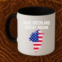 Make Greenland Great Again American Flag Usa Coffee Mug thumb 2