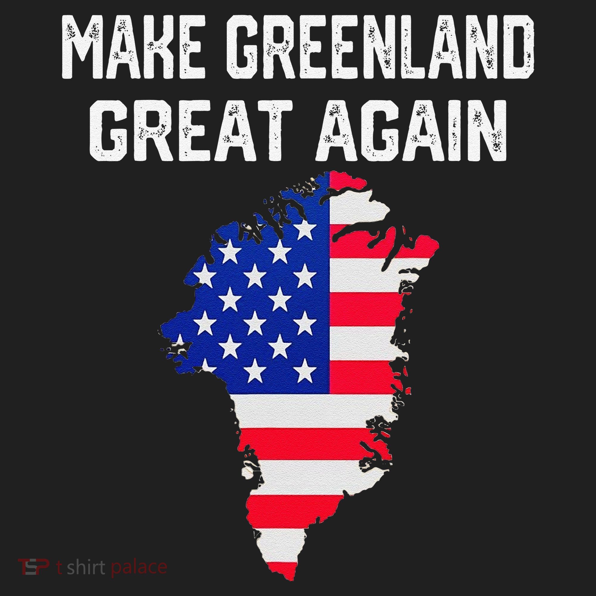 Make Greenland Great Again American Flag Usa Hat