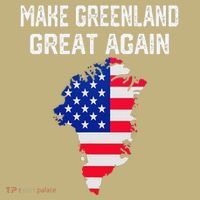 Make Greenland Great Again American Flag Usa Mousepad thumb 1
