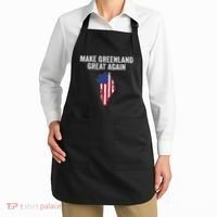 Make Greenland Great Again Trump Meme Gift Apron thumb 2