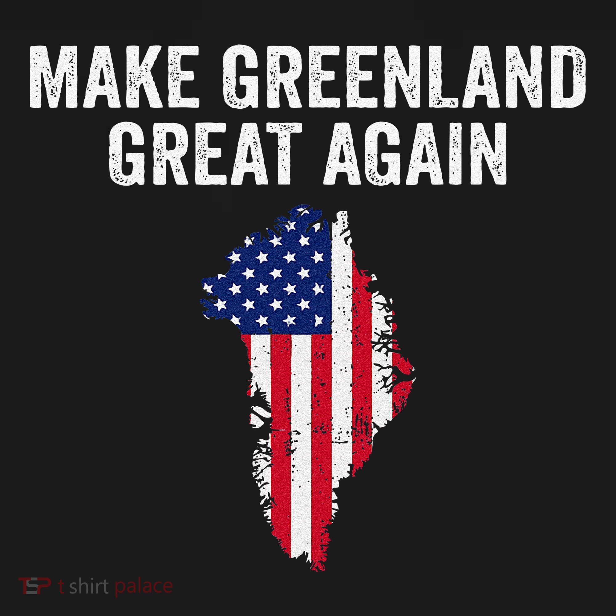 Make Greenland Great Again Trump Meme Gift Coaster