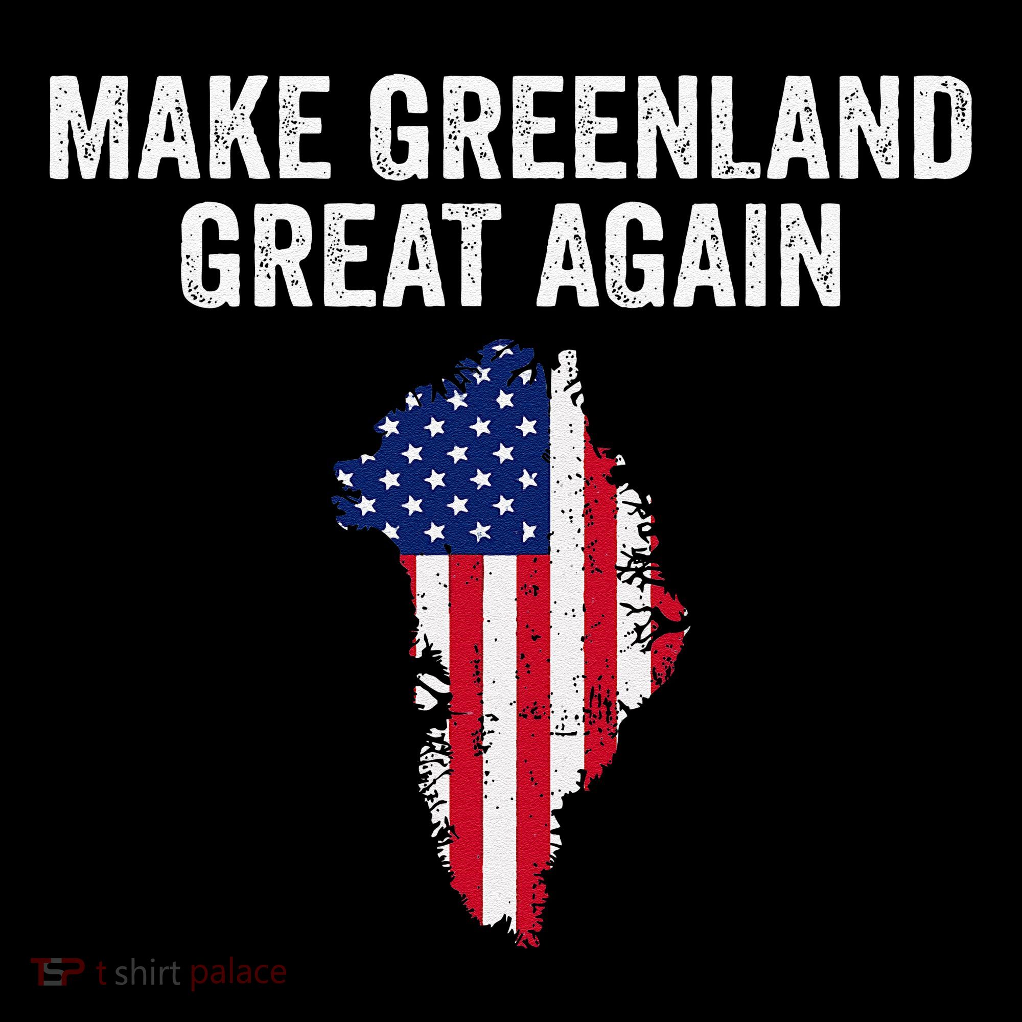Make Greenland Great Again Trump Meme Gift Women's Hoodie