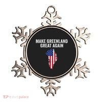 Make Greenland Great Again Trump Meme Gift Ornament thumb 0