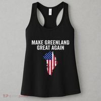 Make Greenland Great Again Trump Meme Gift Women's Tank Top thumb 3