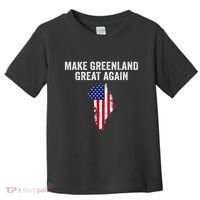 Make Greenland Great Again Trump Meme Gift Toddler T-Shirt thumb 0
