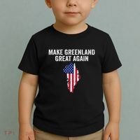 Make Greenland Great Again Trump Meme Gift Toddler T-Shirt thumb 2
