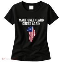 Make Greenland Great Again Trump Meme Gift Women's T-Shirt thumb 0