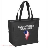 Make Greenland Great Again Trump Meme Gift Tote Bag thumb 2