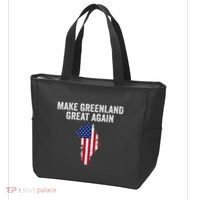 Make Greenland Great Again Trump Meme Gift Tote Bag thumb 3