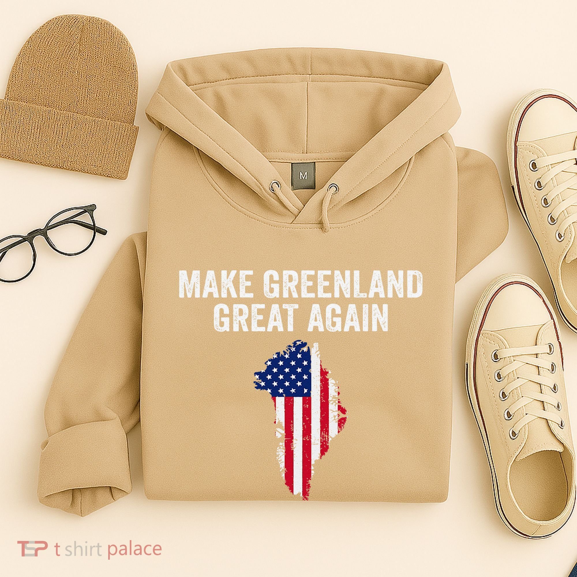 Make Greenland Great Again Trump Meme Gift Hoodie