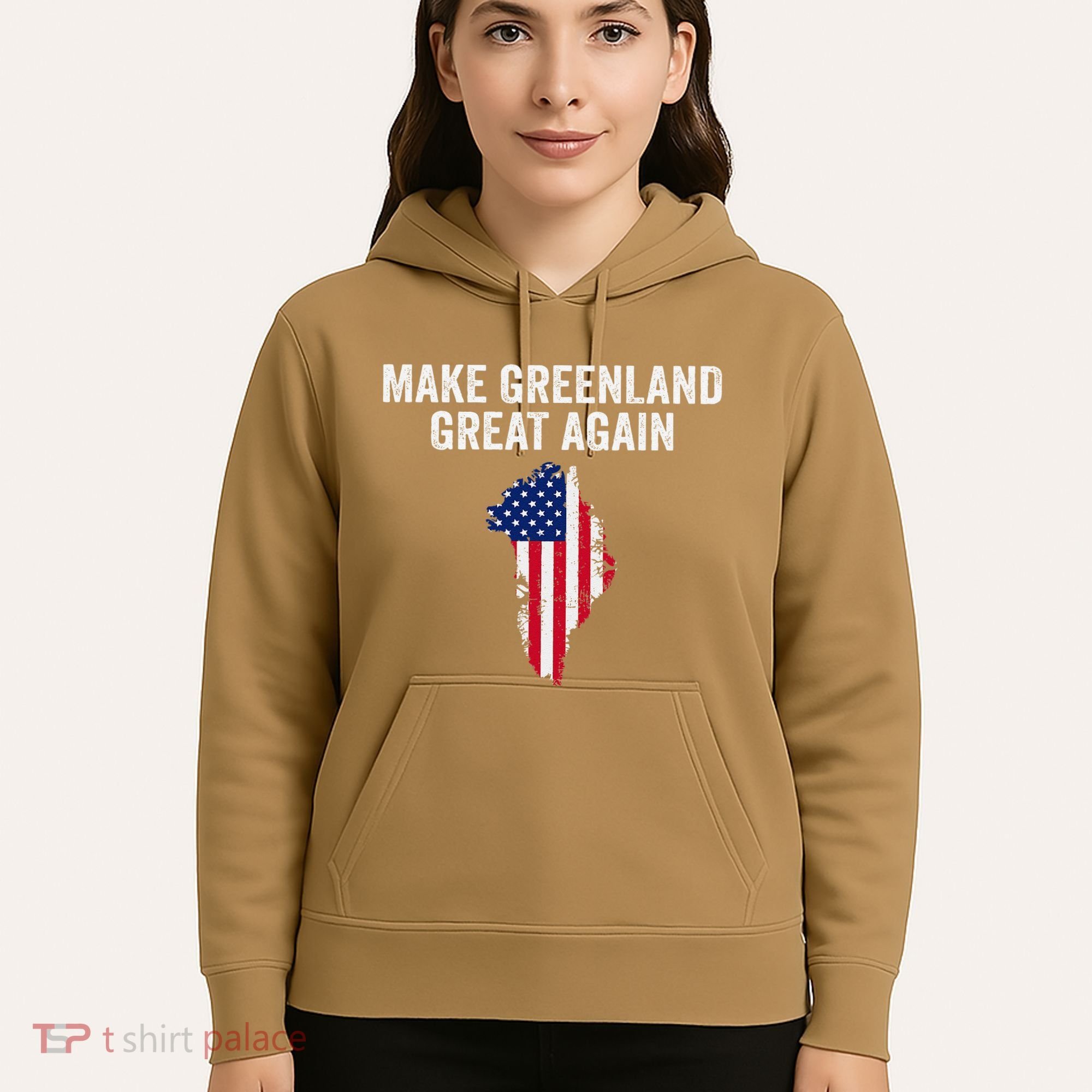 Make Greenland Great Again Trump Meme Gift Hoodie