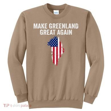 Make Greenland Great Again Trump Meme Gift Sweatshirt