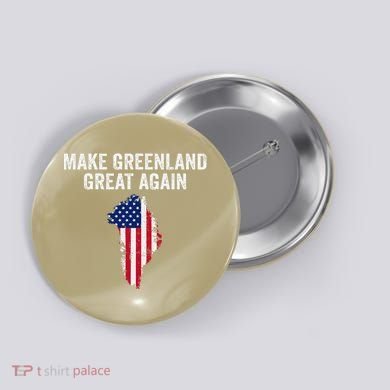 Make Greenland Great Again Trump Meme Gift Button