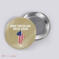 Make Greenland Great Again Trump Meme Gift Button thumb 0