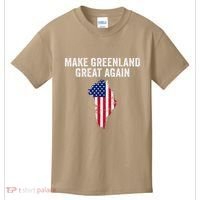 Make Greenland Great Again Trump Meme Gift Kids T-Shirt thumb 0