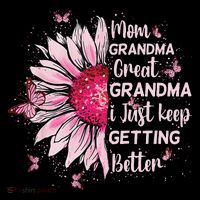 Mom Grandma Great Grandma I Just Keep Getting Better Mother Coffee Mug thumb 5