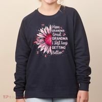 Mom Grandma Great Grandma I Just Keep Getting Better Mother Women's Sweatshirt thumb 0
