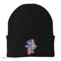 Make Greenland Great Again 51st State Usa Flag Retro Meaningful Gift Beanie thumb 0