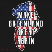 Make Greenland Great Again 51st State Usa Flag Retro Meaningful Gift Ornament thumb 1