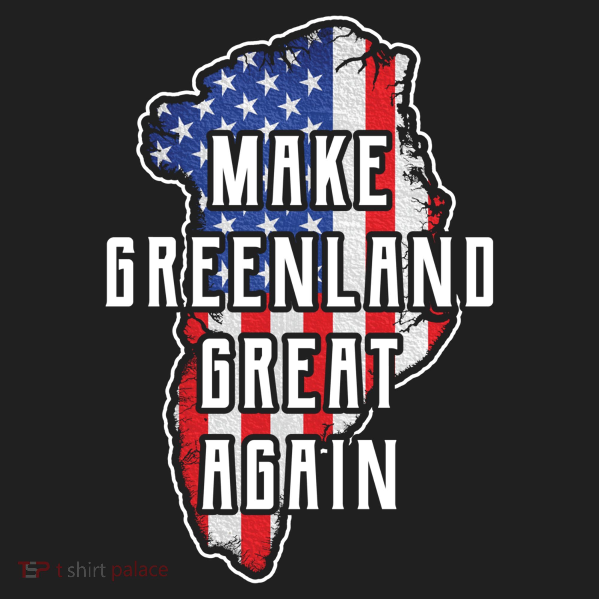Make Greenland Great Again 51st State Usa Flag Retro Meaningful Gift Hat