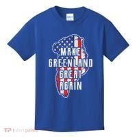 Make Greenland Great Again 51st State Usa Flag Retro Meaningful Gift Kids T-Shirt thumb 0