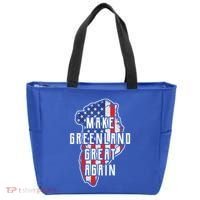 Make Greenland Great Again 51st State Usa Flag Retro Meaningful Gift Tote Bag thumb 0